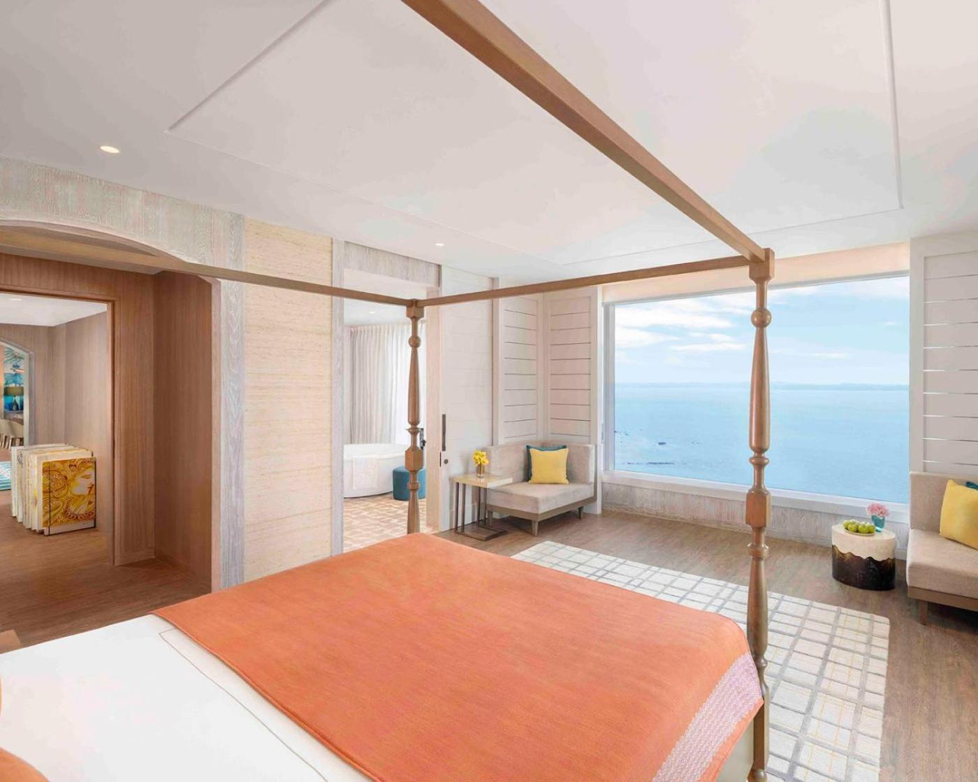 Taj Cidade De Goa Horizon, Goa 파나지 외부 사진 A bedroom at the hotel