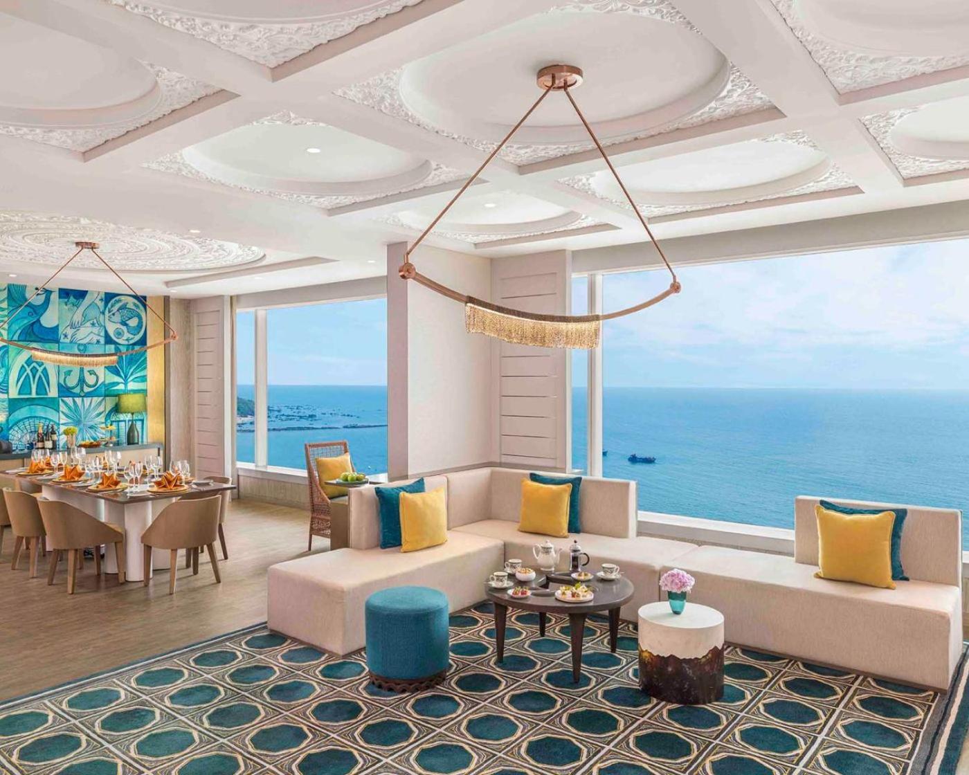 Taj Cidade De Goa Horizon, Goa 파나지 외부 사진 The Living Room at the Presidential Suite