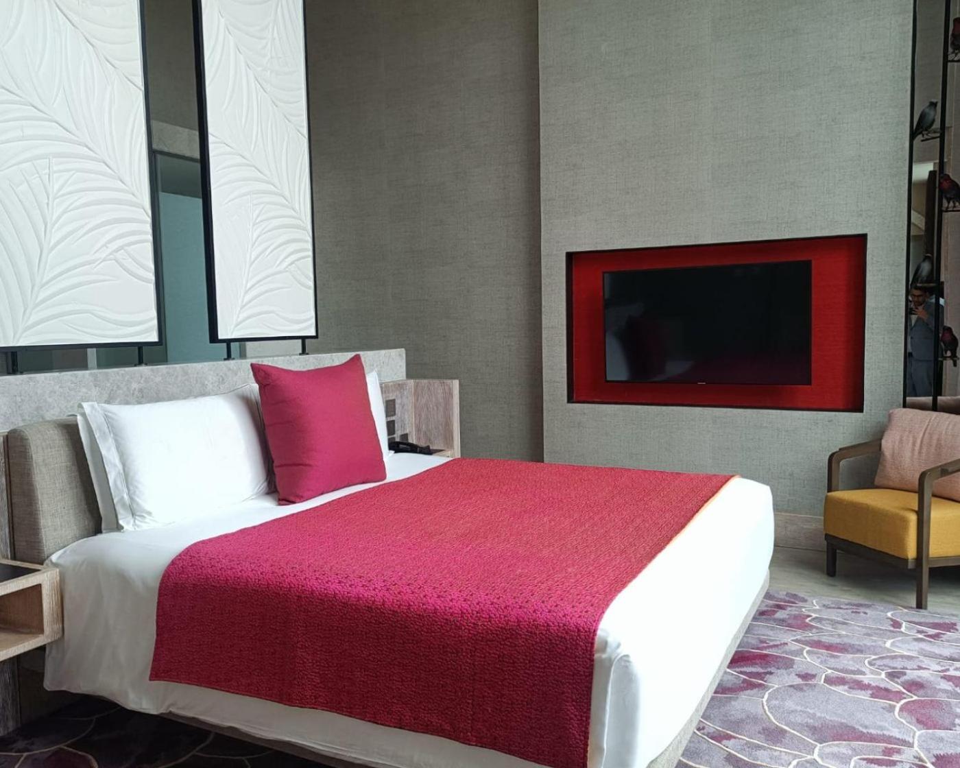 Taj Cidade De Goa Horizon, Goa 파나지 외부 사진 A bedroom at the hotel